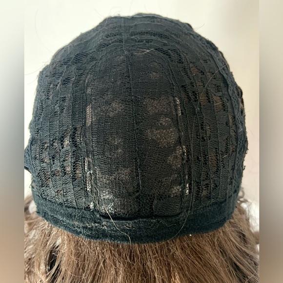 Dark Brown 12” Synthetic Wig with Bangs / “Put On & Go” 🤎 - Picture 3 of 9